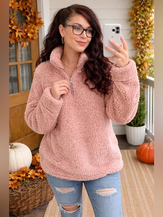 Weatherproof Vintage Jackets & Blazers - ✨5/$25✨Weatherproof Pink Sherpa Jacket